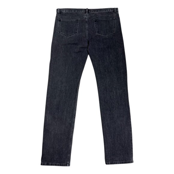 APC Luxury Designer Japanese Streetwear Grey Black Denim Jeans Mens 36x36 - Picture 3 of 7